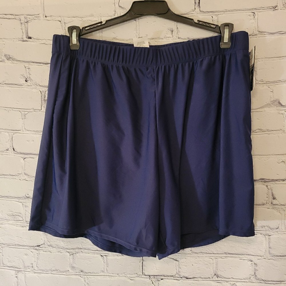 Island Escape Plus Size Swim Shorts